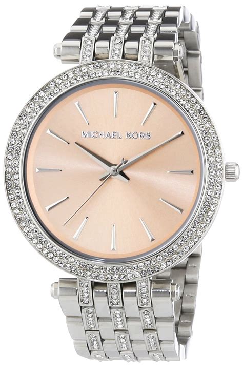 michael kors oversized silver women's watches|Michael Kors watch silver price.